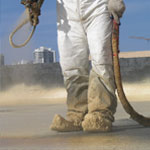 Foam roofing contractor